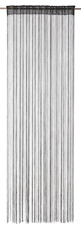 Fadenvorhang "Simino" schwarz BxH 145x245cm
